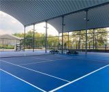 南京财经大学风雨网球场拱形屋顶工程